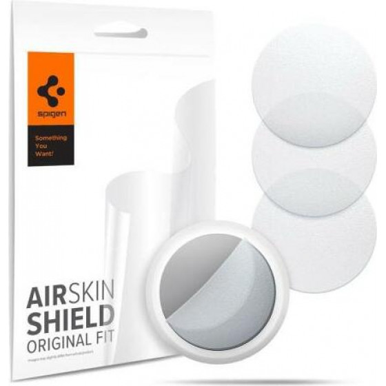 Spigen ������������� �������� Tpu Airskin Shield Hd Original Fit Apple Airtag ������� (4 ���) - (AFL03151)