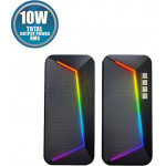 Sonic Gear Rgb Bluetooth 5.0 Stereo System Speaker 2.0 Iox 2 - (IOX2)