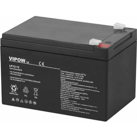 Vipow �������� �������� 12V 12Ah 152x99x96 - (BAT0216)