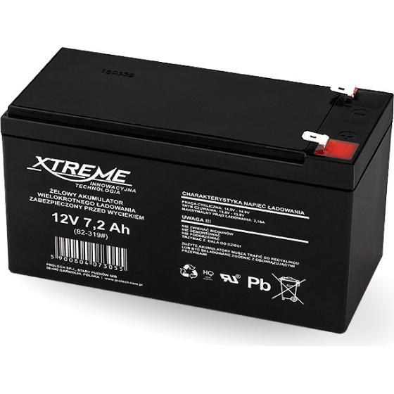Xtreme �������� �������� Gel 12V 7.2Ah Hq - (DM-82-319)