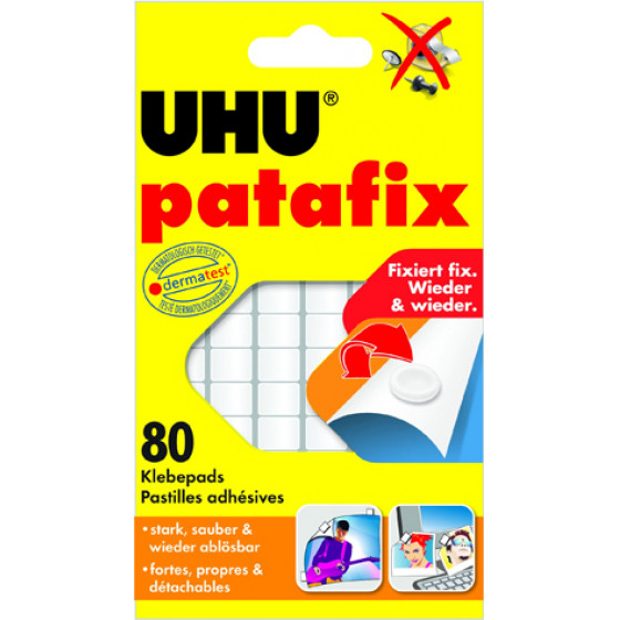 UHU Patafix Glue Pads ����� (80) (42620-5) - (43500)
