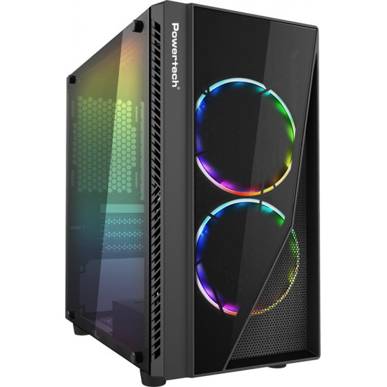 Powertech Pc Amd Cpu Ryzen 5 3600, 16GB, 512GB SSD, RX550 - (DMPC-0122)