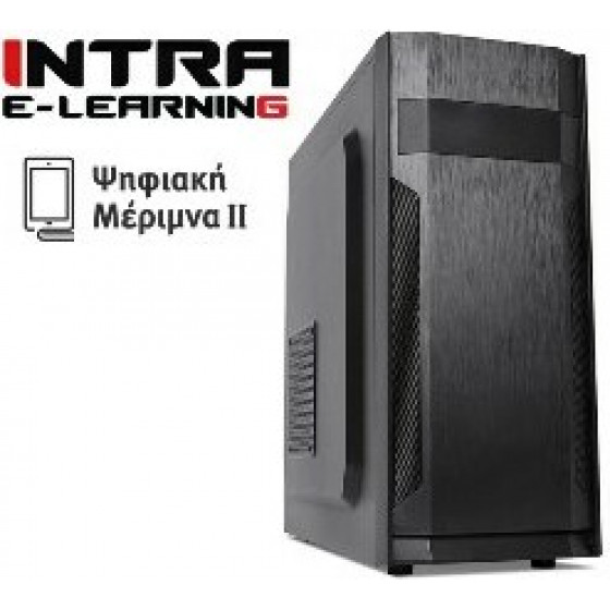 Intra Ic Pc E-Learning 19, Intel Core i5 12400, 8GB DDR4 3200MHz, Intel Uhd GRAPHICS, 500GB Ssd NVME, Lan GB, Wireless & BLUETOOTH, Midi TOWER, 500W PSU, Ms WIN11 HOME, 2YW. - (�����00064053)
