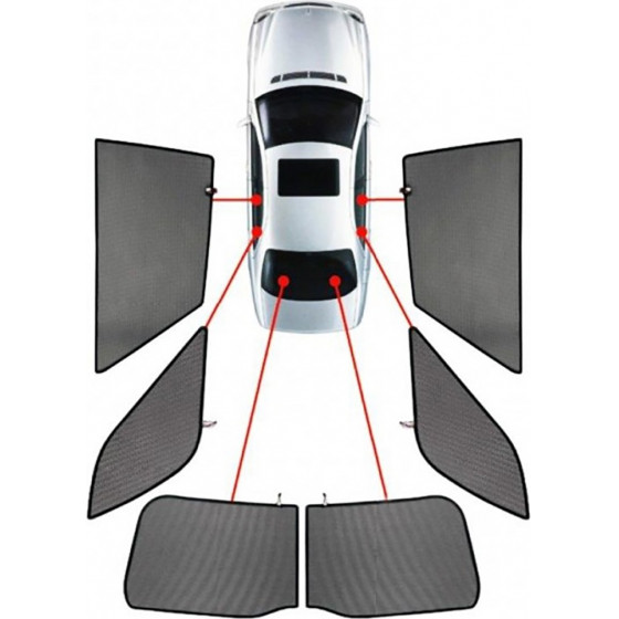 CarShades Dacia Duster 5D 2018  ����������� ����� - 6 ���. - (DAC-DUST-5-B)