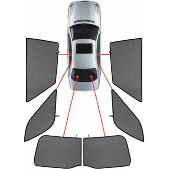 CarShades Hyundai i30 5p 3/12+ ����������� ����� Car Shades - 6 ���. - (HYU-I30-5-B)
