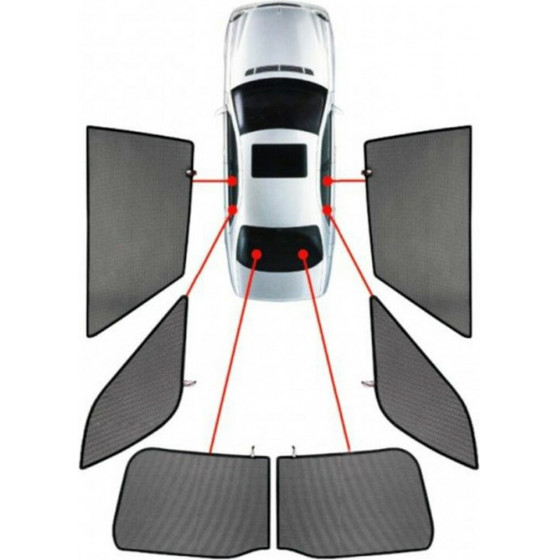 CarShades Skoda Yeti 5D 2009+ ����������� ����� Car Shades - 6 ���. - (SKO-YETI-5-A)