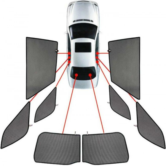 CarShades Toyota Prius 5D 04-09 ����������� ����� Car Shades - 8 ���. - (TOY-PRIU-5-A)