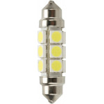 Lampa ������� ����������� 24-30V 11x43mm 216lm 12xSmd Led ����� (������ �����������/ CAN-BUS) ���. 20���.