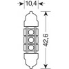 Lampa ������� ����������� 24-30V 11x43mm 216lm 12xSmd Led ����� (������ �����������/ CAN-BUS) ���. 20���.