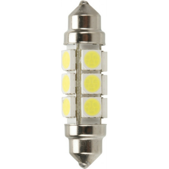 Lampa ������� ����������� 24-30V 11x43mm 216lm 12xSmd Led ����� (������ �����������/ CAN-BUS) ���. 20���.