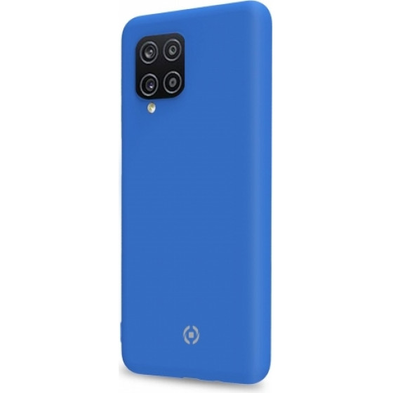 Celly Cromo Fluo Samsung A12 / M12 Blue Backcover - (CROMO945BL)