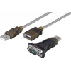 Goobay ���������� Usb �� RS-232 �� ������� USB, 1.5m, ������� - (93128)