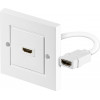 Goobay ����� ������ Hdmi gold-plated, 4K, ����� - (51722)