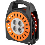 Goobay ���������� 4x schuko, 16A, 25m, ����� - (71355)