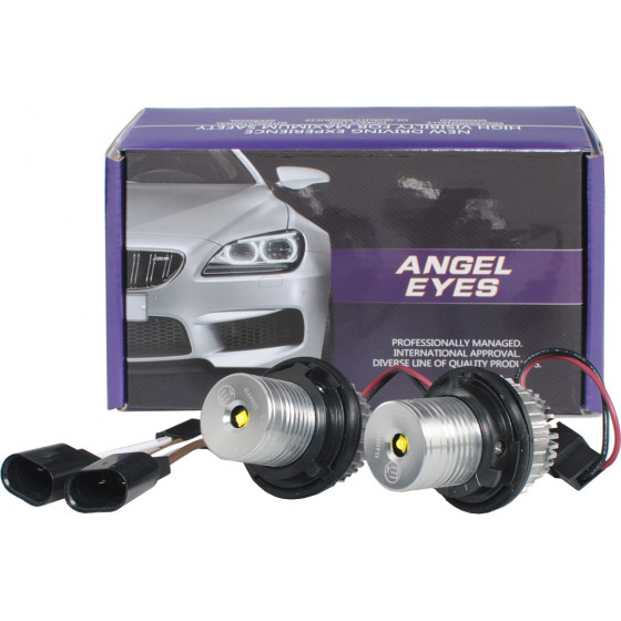 M-Tech �������� ��� Angel Bmw 12V 2x10W Cree ����� ��� E39/E53/E65/E66/E60/E63/E64/E87 2���. - (LME3910W)