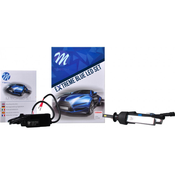 M-Tech H1 9/36V 6.500K 5000lm Osram Extreme Blue Led Kit Set (�� ������ �������-������) 2���. - (LSOXB1)