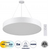 GloboStar Burton 61203-P �������� ���������� ������ Led Cct 75W 8625lm 120� Ac 220-240V - �������� �������� ���� ���������������� All In One ����� 6000k+������ 4500k+����� 2700k Dimmable �60cm - ����� - 3 Years Warranty - (61203)