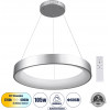 GloboStar Salem �������� ���������� ������ ���������-������ Led Cct 105W 12075lm 120� Ac 220-240V - �������� �������� ���� ���������������� All In One ����� 6000k+������ 4500k+����� 2700k Dimmable �60cm - ����� - 3 Years Warranty - (61246)
