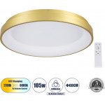 GloboStar Salem ���������� ������ ���������-������ Led Cct 105W 12075lm 120� Ac220-240V - �������� �������� ���� ���������������� All In One ����� 6000k+������ 4500k+����� 2700k Dimmable �60cm - ����� ��������� - 3 Years Warranty - (61239)