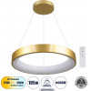 GloboStar Salem �������� ���������� ������ ���������-������ Led Cct 105W 12075lm 120� Ac 220-240V - �������� �������� ���� ���������������� AIO ����� 6000k+������ 4500k+����� 2700k Dimmable �60cm - ����� ��������� - 3 Years - (61247)