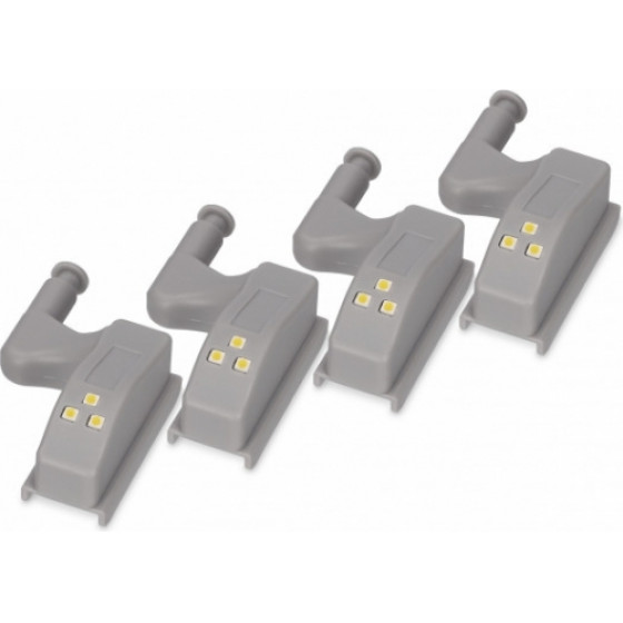 Ksix Led Light Cupboard (Pack 4) - (LXBISAG4)