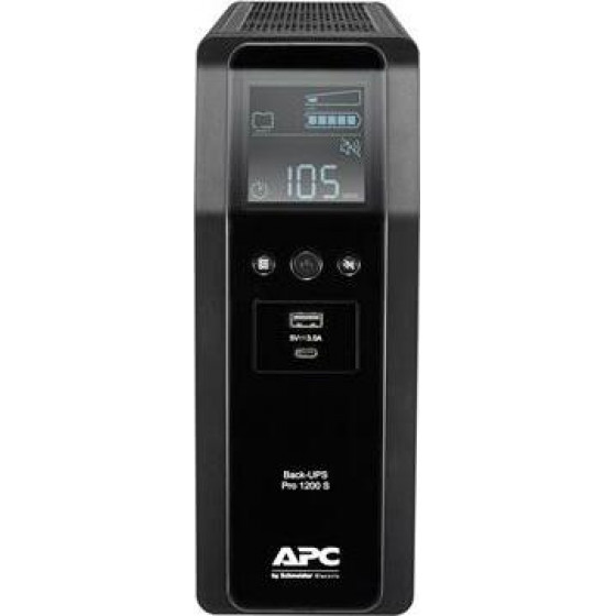 APC Back Ups Pro Br 1200VA Line-Interactive 1.2 Kva 720 W 8 Ac outlet(s) - (BR1200SI)