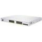 Cisco Network Switch Managed L2/L3 Gigabit Ethernet (10/100/1000) Silver - (CBS250-24P-4G-EU)