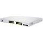 Cisco Network Switch Managed L2/L3 Gigabit Ethernet (10/100/1000) Silver - (CBS250-24PP-4G-EU)