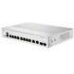 Cisco Network Switch Managed L2/L3 Gigabit Ethernet (10/100/1000) Silver - (CBS250-8T-E-2G-EU)