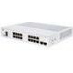 Cisco Network Switch Managed L2/L3 Gigabit Ethernet (10/100/1000) Silver - (CBS350-16T-2G-EU)
