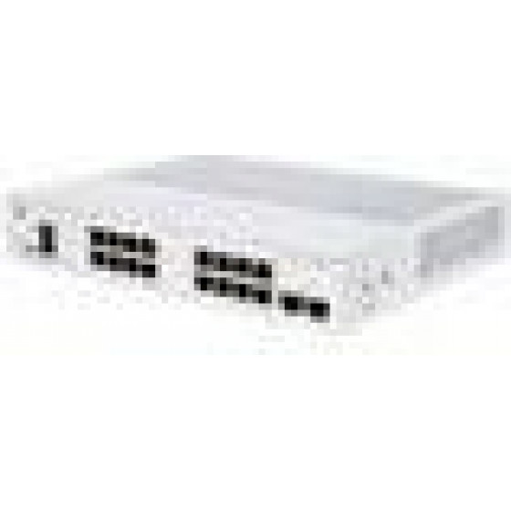 Cisco Network Switch Managed L2/L3 Gigabit Ethernet (10/100/1000) Silver - (CBS350-16T-2G-EU)