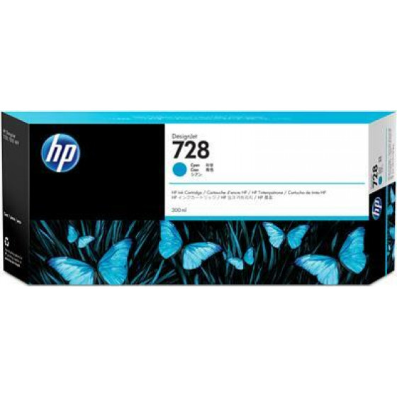 HP 728 Original Cyan - (F9K17A)