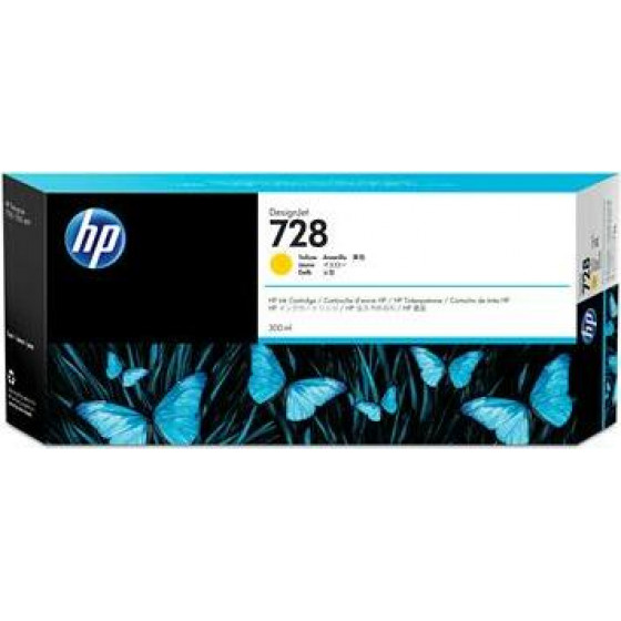HP 728 Original Yellow - (F9K15A)