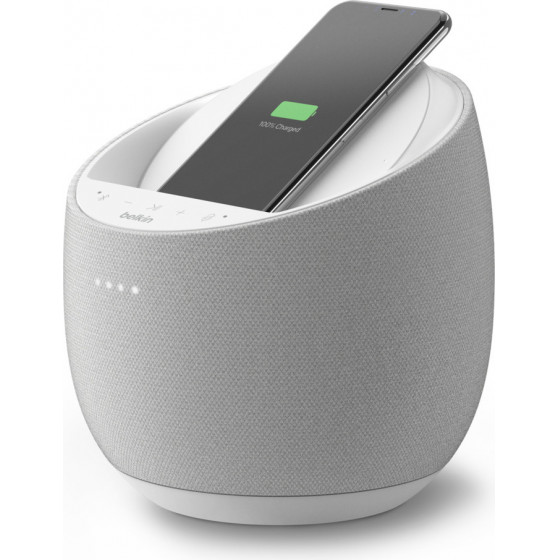 Belkin Soundform Elite Hi-Fi Smart Speaker + Wireless Charger ����� - (G1S0002vf-WHT)
