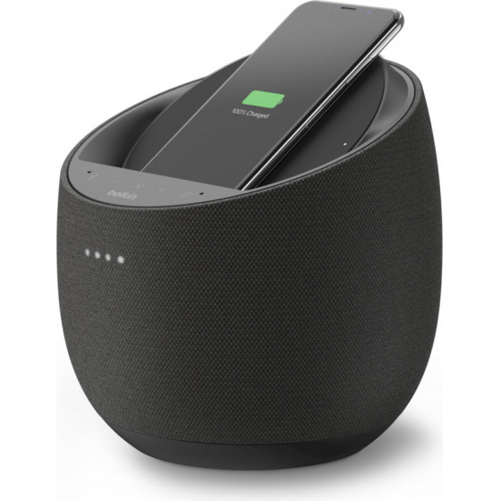 Belkin Soundform Elite Hi-Fi Smart Speaker + Wireless Charger ����� - (G1S0001vf-BLK)