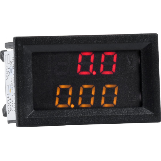 GloboStar ������ �������� ����� ���������� - ����������� �� ����� Led Display Dc 0 ��� 100V - Ampere 0 ��� 9.99A ������� ��������� �5 x �1.5 x �3cm - (79988)