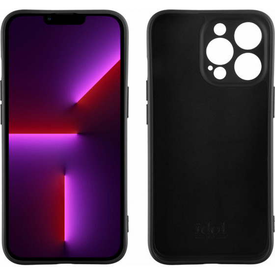 Idol 1991 ���� Iphone 13 Pro 6.1'' Velvet Tpu 4 Side Full Camera Protection BLACK - (5205308311772)