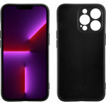 Idol 1991 ���� Iphone 13 Pro Max 6.7'' Velvet Tpu 4 Side Full Camera Protection BLACK - (5205308311802)