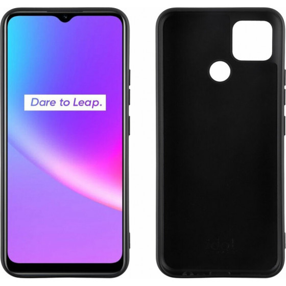 Idol 1991 ���� Realme C25/C25s 6.5'' Velvet Tpu 4 Side BLACK - (5205308311864)