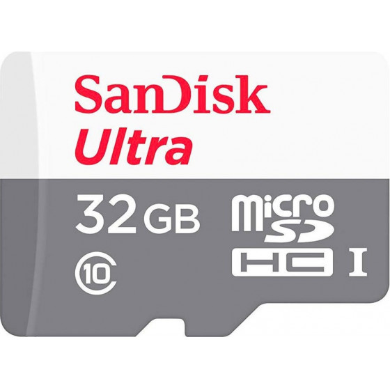 Sandisk Ultra microSDHC 32GB Class 10 U1 - (SDSQUNR-032G-GN3MN)