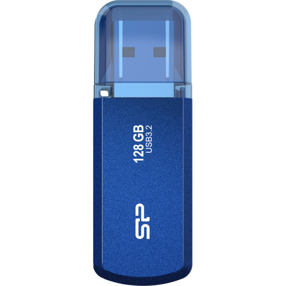 Silicon Power Usb Flash Drive Helios 202, 128GB, Usb 3.2, ���� - (SP128GBUF3202V1B)