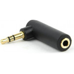 Cablexpert 3.5MM Stereo Audio Right Angle Adapter 90� - (A-3.5M-3.5FL)