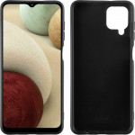 Idol 1991 ���� Samsung A12 A125/A12 Nacho A127 6.5'' Velvet Tpu 4 Side BLACK - (5205308311956)