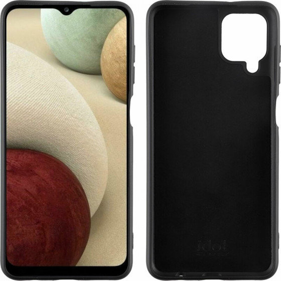 Idol 1991 ���� Samsung A12 A125/A12 Nacho A127 6.5'' Velvet Tpu 4 Side BLACK - (5205308311956)