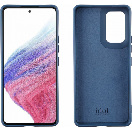 Idol 1991 ���� Samsung A53 5G A536 6.5'' Velvet Tpu 4 Side BLUE - (5205308312069)