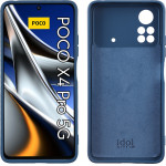 Idol 1991 ���� Xiaomi Poco X4 Pro 5G 6.67'' Velvet Tpu 4 Side Full Camera Protection BLUE - (5205308312298)