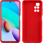 Idol 1991 ���� Xiaomi Redmi 10/Redmi 10 2022 6.5'' Velvet Tpu 4 Side Full Camera Protection RED - (5205308312335)