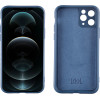 Idol 1991 ���� Iphone 12 Pro 6.1'' Velvet Tpu 4 Side Full Camera Protection BLUE - (5205308311314)