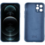 Idol 1991 ���� Iphone 12 Pro 6.1'' Velvet Tpu 4 Side Full Camera Protection BLUE - (5205308311314)