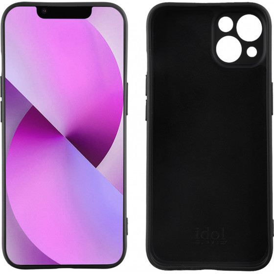Idol 1991 ���� Iphone 13 6.1'' Velvet Tpu 4 Side Full Camera Protection BLACK - (5205308311369)